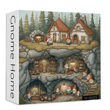 Gnome Home Jigsaw Puzzle 1000 Pieces